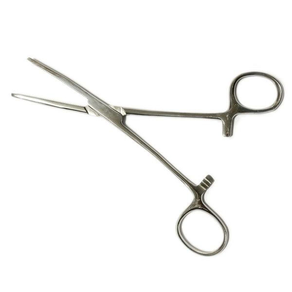 6.25'' Straight Forceps-Stainless Steel - Click Image to Close